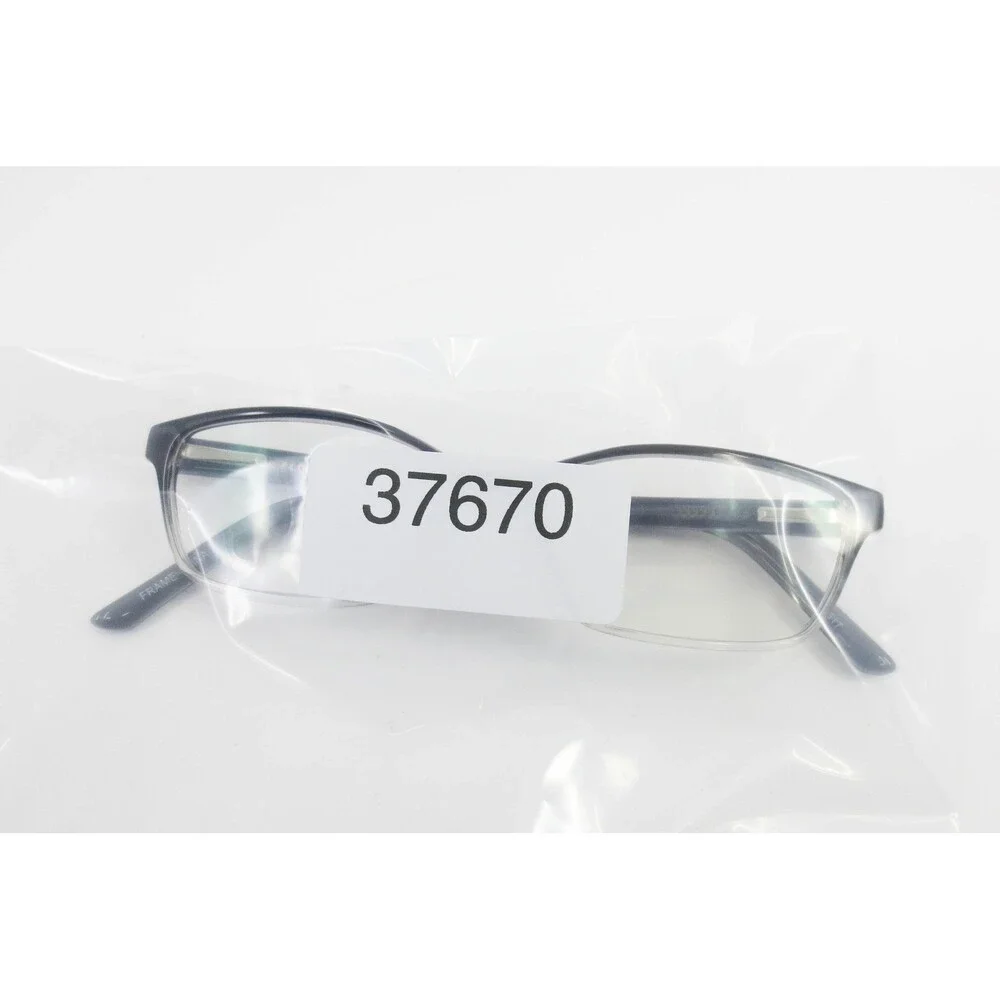 Aurora WP6100 BL Grey Gradient Rectangular Eyeglass Frames 51-16-140 Full Rim